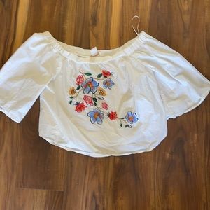 Jealous Tomato off the shoulder shirt